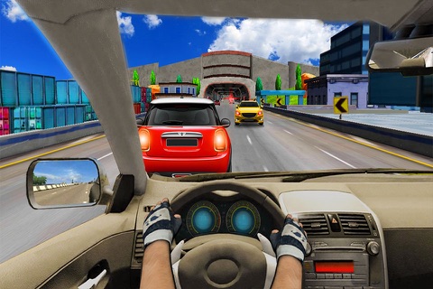 Race in Car Pro 3D screenshot 2