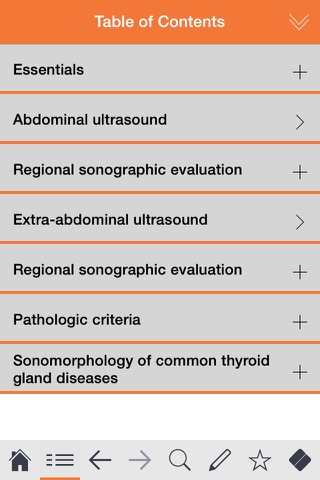 Abdominal ultrasound pocketcards screenshot 2