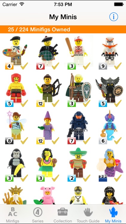 MyMinis - Lego Minifig Collector with Touch Guide screenshot-3