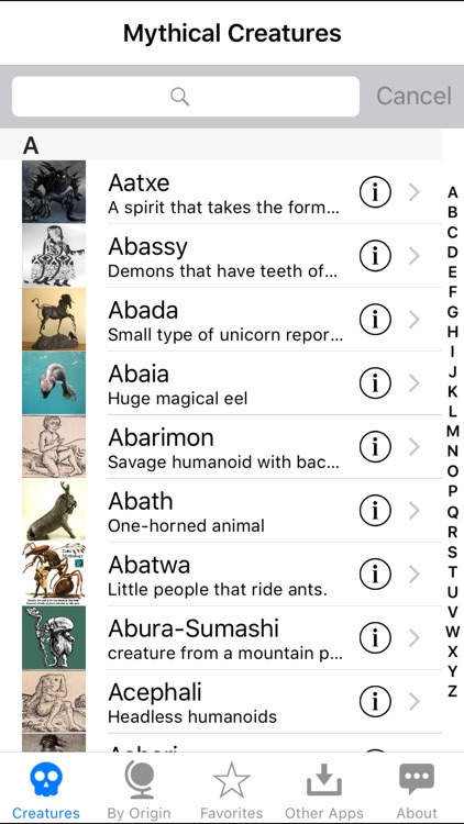 Mythical Creatures