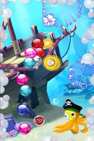 Octopus Bubble Shooter screenshot 2