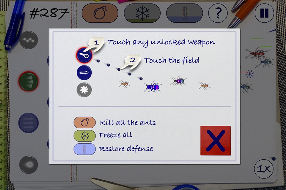 A Notebook Wars - Free Doodle Game screenshot 2