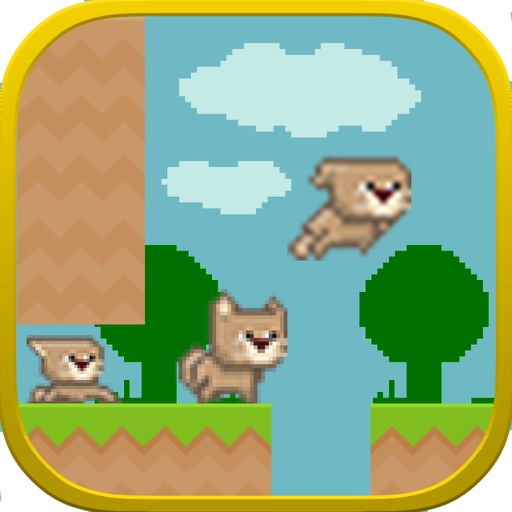 Running Cat - Forest Temple iOS App