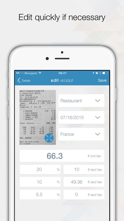 ONexpense - Expense report screenshot-4