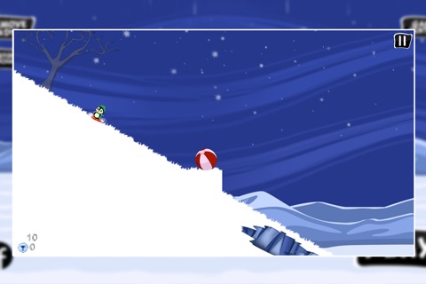 Penguin Winter Fun : The Snowboard Sport Crazy Cold Race - Free screenshot 3