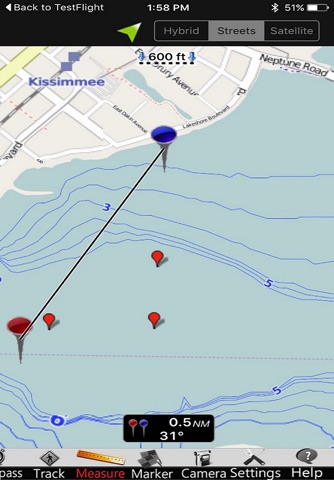 Florida lakes Nautical Charts screenshot 3