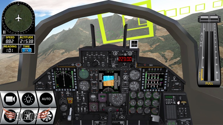 Flight Simulator FlyWings Online 2016 HD screenshot-4
