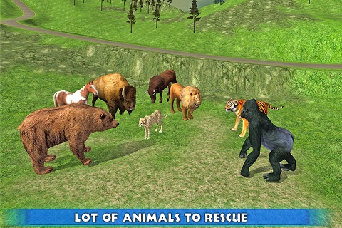 Helicopter Rescue Animal Transport screenshot 3