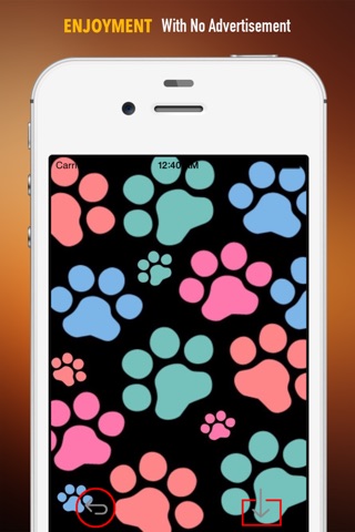 Paw Print Wallpapers HD: Quotes Backgrounds Creator with Best Designs and Patterns screenshot 2