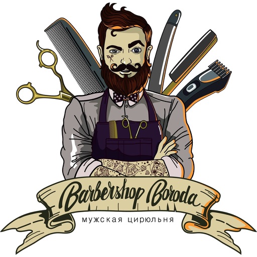 Boroda Barbershop icon