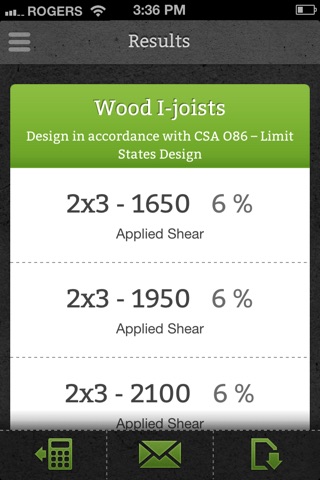 Calculatrices d’éléments de charpente en bois cecobois screenshot 3