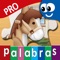 Spanish First Words Book and Kids Puzzles Box Pro Kids Favorite Learning Games in an Interactive Playing Room