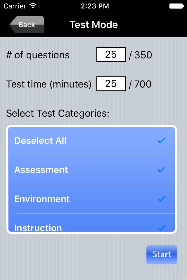 Praxis II Special Education Exam Prep screenshot 4
