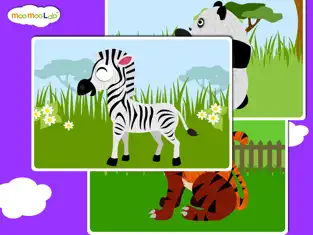 Imágen 4 Animales Salvajes y Safari para Niños - Sonidos de Animales, Dibujos, Puzzles y Actividades con Moo Moo Lab iphone