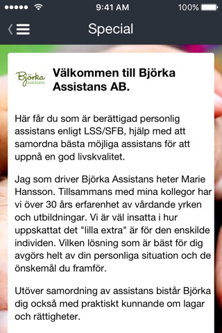 Björka Assistans screenshot 3