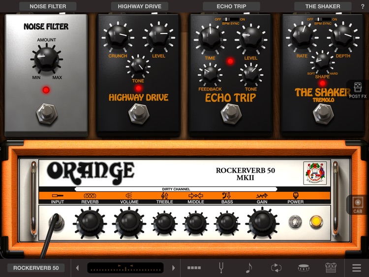 AmpliTube Orange for iPad