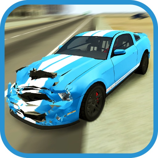 Extreme Fast Car Racer Icon