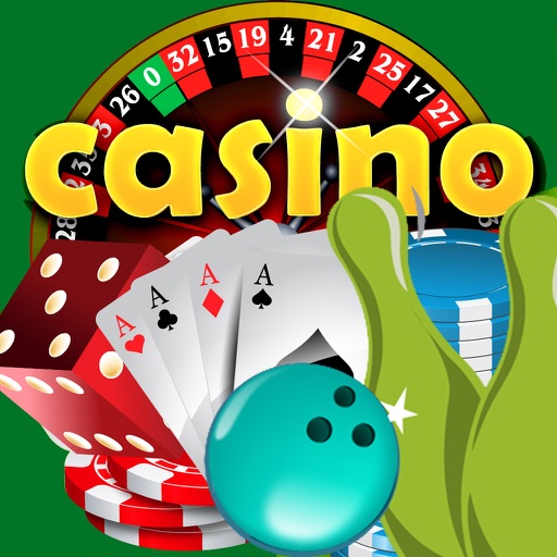 Arcade Bowling Alley: Casino Party with Slot Machine, Bingo Game & Poker iOS App