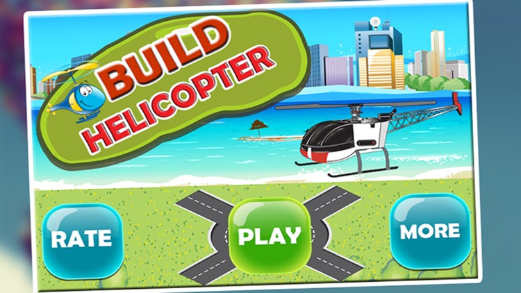 Build Helicopter – Crazy garage game for little mechanic