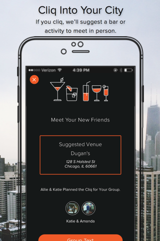Cliq - Meet a New Group of Friends, with Yours screenshot 4