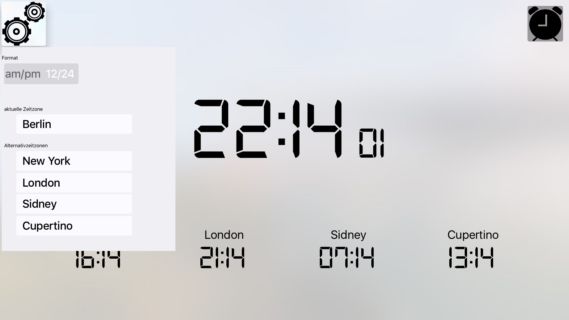 Clock & Alarm screenshot 1