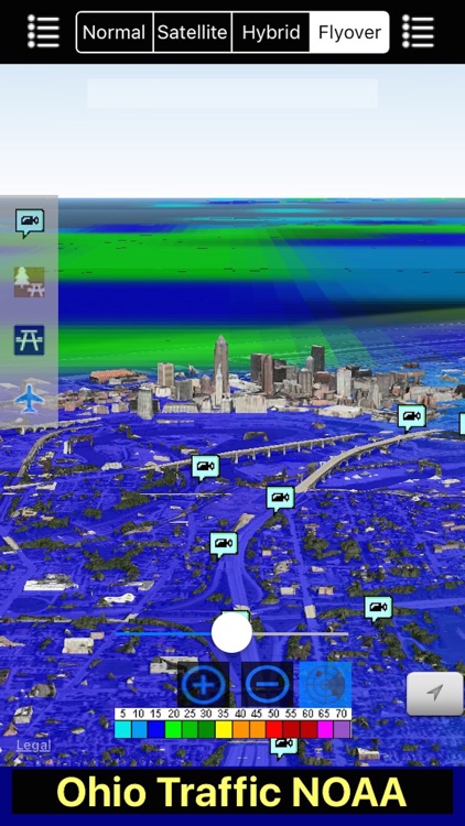 Ohio NOAA Radar with Traffic Cameras 3D Pro screenshot-4