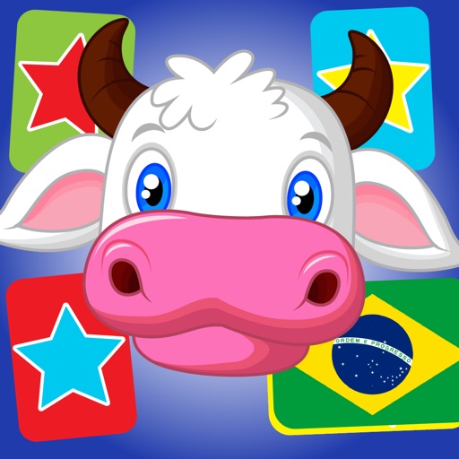 Memoria in Portuguese - FlashCards for Kids iOS App