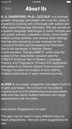 Melodic Based Communication Therapy - Prepositions(圖5)-速報App