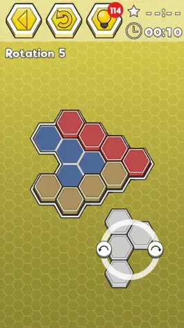 Game screenshot Color Fill Hexa apk