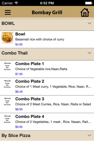 Bombay Grill screenshot 2