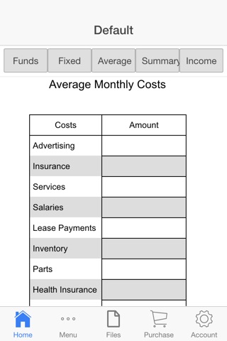 Company Budget screenshot 2