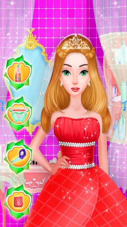 Princess Castle Wardrobe game for girls