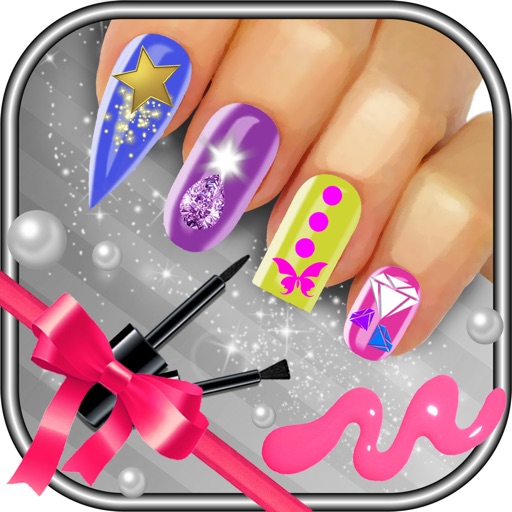 Fancy Nail Manicure Salon - Design Nails Art with Beauty Makeover Games for Girls icon