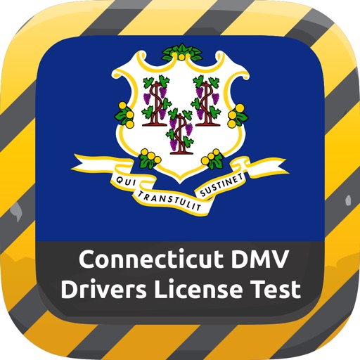 Connecticut DMV Drivers License Handbook & CT Signs Flashcards