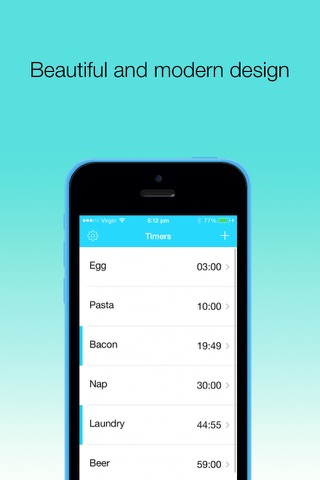 Tick Tock - Set multiple timers for cooking, working, workout, and more. screenshot 3