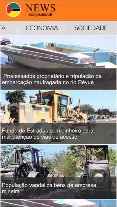 Moçambique Notícias screenshot1