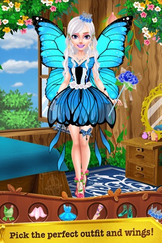 Magic Fairy Princess - Forest Party Salon: Spa, Makeup & Dressup Makeover Game screenshot 4