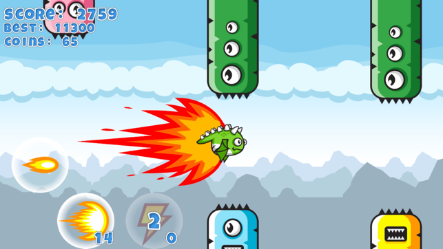 Flappy Clumsy Dragon(圖4)-速報App