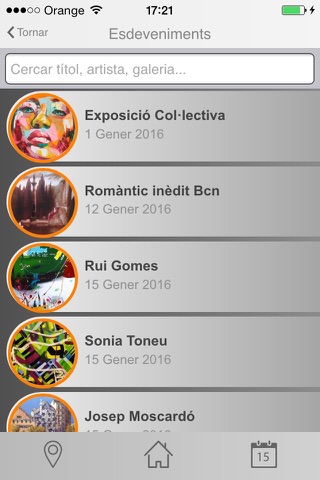 Galeries Art - App del Gremi de Galeries d'Art de Catalunya - GGAC screenshot 4