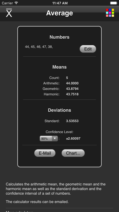 How to cancel & delete Average Calculator from iphone & ipad 1