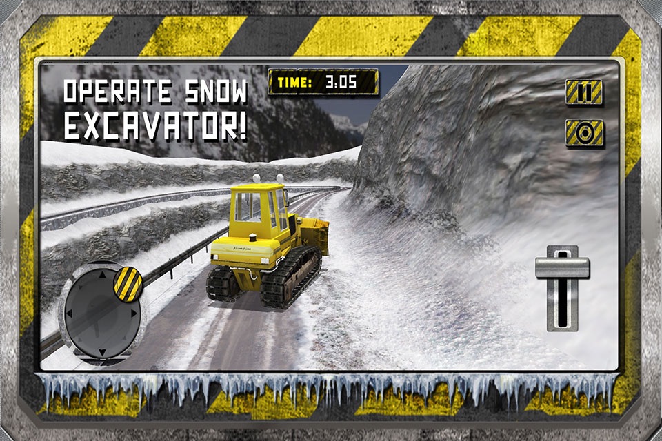 Snow Plow Rescue Dump Truck Driver 3D screenshot 2