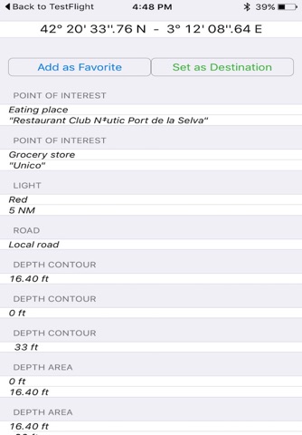 Costa Brava GPS outdoor Charts screenshot 2