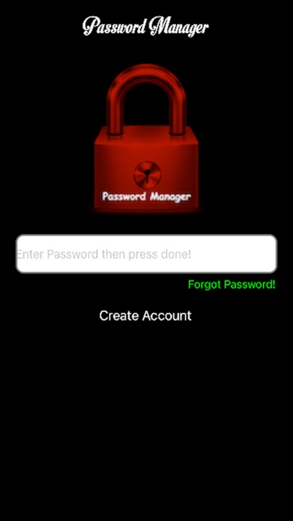 Password Security Manager