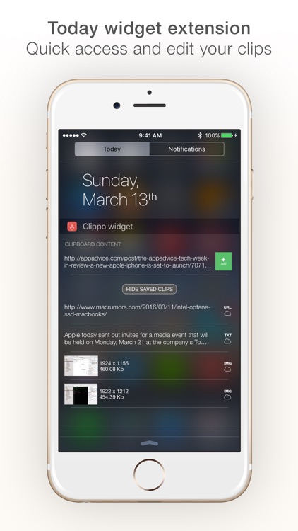 Clippo - Clipboard manager