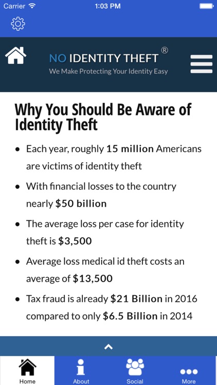 No Identity Theft App screenshot-3