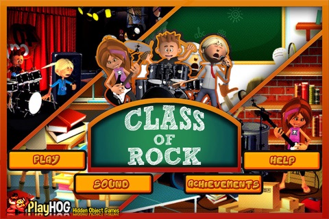 Class of Rock Hidden Object screenshot 3