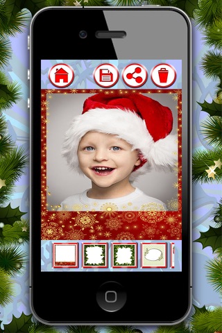 Christmas frames – Create customized xmas greetings to wish Merry Christmas - Premium screenshot 2