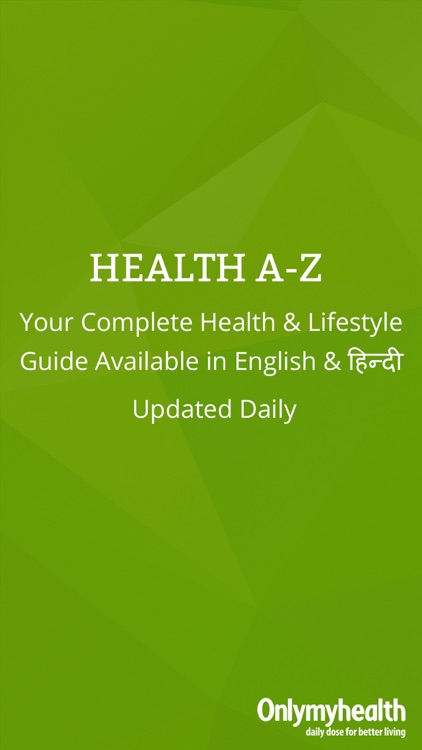 Health A-Z: Daily Health Tips in English & Hindi