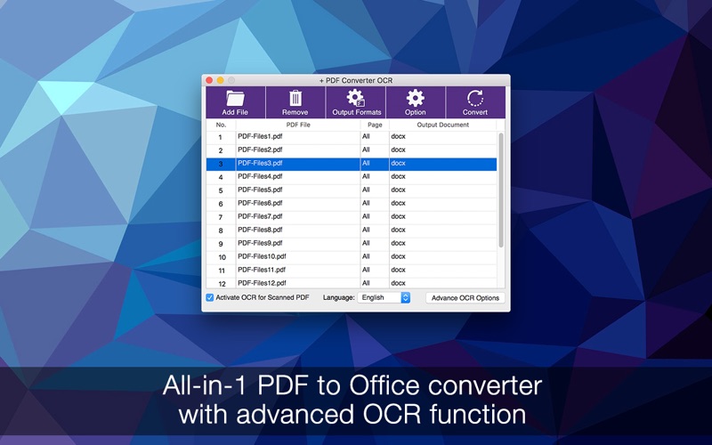 Pdfconverterocr 4 a one-stop pdf converter for mac