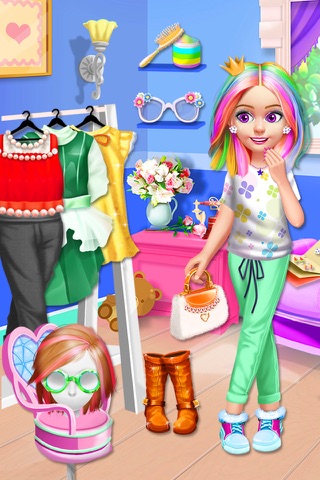 Kids Hair Salon - Hairstyles Maker & Dress up screenshot 4